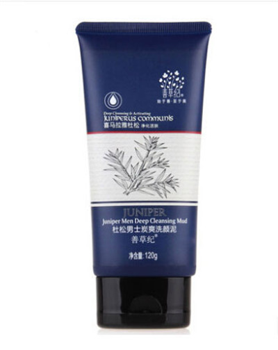 善草紀(jì)杜松男士炭爽洗顏泥